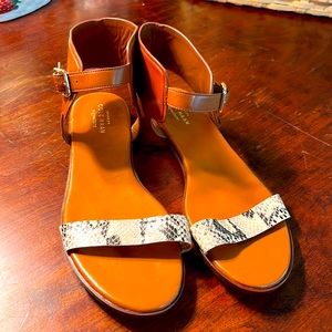 Cole Haan flat sandal. 10B
